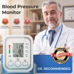 Title: Digital Blood Pressure Monitor | Upper Arm Automatic BP Machine with Large LCD Display, Memory Storage & Voice Function - Image 4