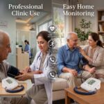 Title: Digital Blood Pressure Monitor | Upper Arm Automatic BP Machine with Large LCD Display, Memory Storage & Voice Function - Image 5