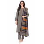 STICHED LAWN 3 PCS SUIT BINSAEED VIRAL SUIT