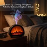 Portable Fireplace Flame Aromatherapy Machine, Oil Automatic Fragrance Diffuser - Image 3