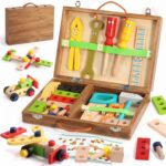 Wooden Simulation Toolbox Toy