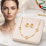 Elegant Gold Jewellery Set