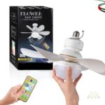 Flower Fan Light - Ceiling Fan with Light