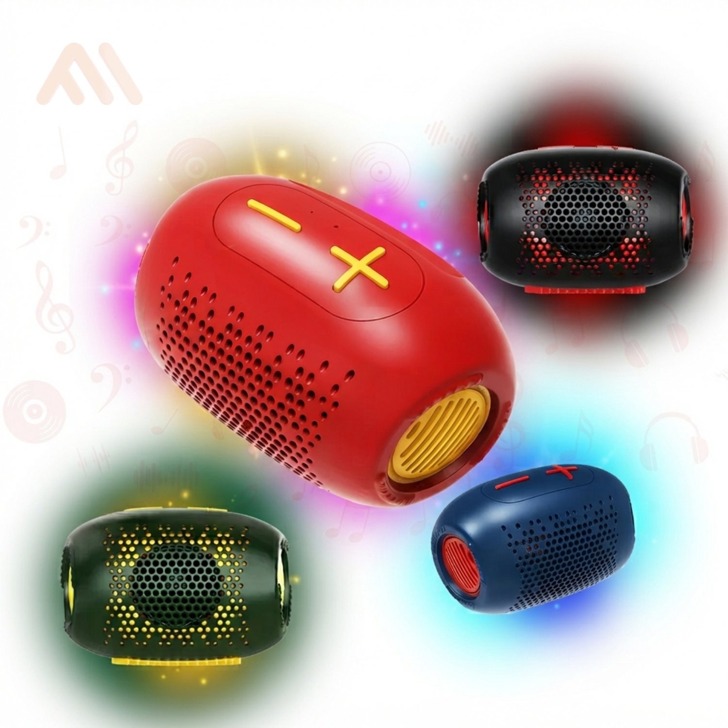 1 Koleer Portable Bass Speaker - Image 1