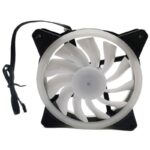 5pcs Desktop RGB Fans PC 120mm LED Cooling Fans With Remote And Controller New - Image 6