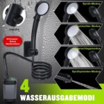 Rechargeable Portable Shower Camping Shower Camp Outdoor Shower Electric - Image 5
