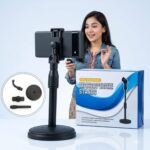 Adjustable Mobile Phone Stand with Flexible Gooseneck Arm | Stable Desk Mount Holder for Recording, Live Streaming & Video Calls - Image 2