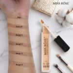 MISS ROSE Waterproof Liquid Concealer | Fair Shade | Full Coverage 5ml - Image 2