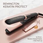 REMINGTON KERATIN PROTECT INTELLIGENT HAIR STRAIGHTNER |ADVANCE CERAMIC PLATES & HEAT PROTECTION SENSOR
