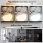 Flower Fan Light - Ceiling Fan with Light - Image 2