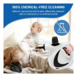 Handheld Steam Cleaner With 12 Accessories - Multipurpose Steamer Ideal For Home - Image 5