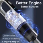 Cordless Vacuum Cleaner, Up To 30Kpa And 30Mins Vacuum And Mop Combo - Image 7