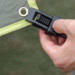 Flysheet Waterproof Groundsheet Camping Tarp Shelter Alas Tent Floor Sheet Tent Awning Please Note That This Product Does Not Include A Skylight Pole. - Image 2