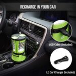 3 In 1 Camping Lantern With 2 Detachable Torches, Dual Power USB D Battery Camping Light, 600LM - Image 2