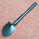 Multifunction Portable Mini Folding Shovel Outdoor Camping Spade Compass UK - Image 3