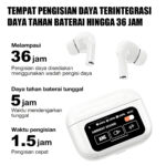 TWS Smart LCD Touch Screen Bluetooth 5.4 Headset Wireless Headphones Earbuds UK - Image 3