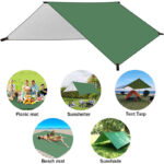 Flysheet Waterproof Groundsheet Camping Tarp Shelter Alas Tent Floor Sheet Tent Awning Please Note That This Product Does Not Include A Skylight Pole. - Image 4