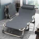 Folding Bed Camping Travel Heavy Duty Foldable Lightweight With Mattress - Image 3