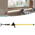 2.8 Meter Laser Leveling Telescoping Pole Adjustable Mounting Pole For Rotary And Line Lasers - Image 2