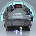 Vibration Plate Exercise Machine Home Workout Equipment Body Shaper Massager UK - Image 6