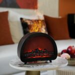 Portable Fireplace Flame Aromatherapy Machine, Oil Automatic Fragrance Diffuser - Image 4