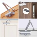 40-65KG Heavy Duty Fire Rated Overhead Door Closer Opener Adjustable Soft Close - Image 6