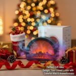 Portable Fireplace Flame Aromatherapy Machine, Oil Automatic Fragrance Diffuser - Image 7