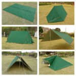 Flysheet Waterproof Groundsheet Camping Tarp Shelter Alas Tent Floor Sheet Tent Awning Please Note That This Product Does Not Include A Skylight Pole. - Image 8