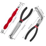 3x Electrical Connector Disconnect Pliers For Cars Automotive Plug Removal Plier - Image 8