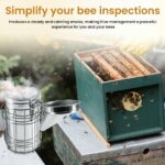 Beekeeping Tools Stainless Steel Large Heat Shield Beekeeping Apiary Beekeeper - Image 5