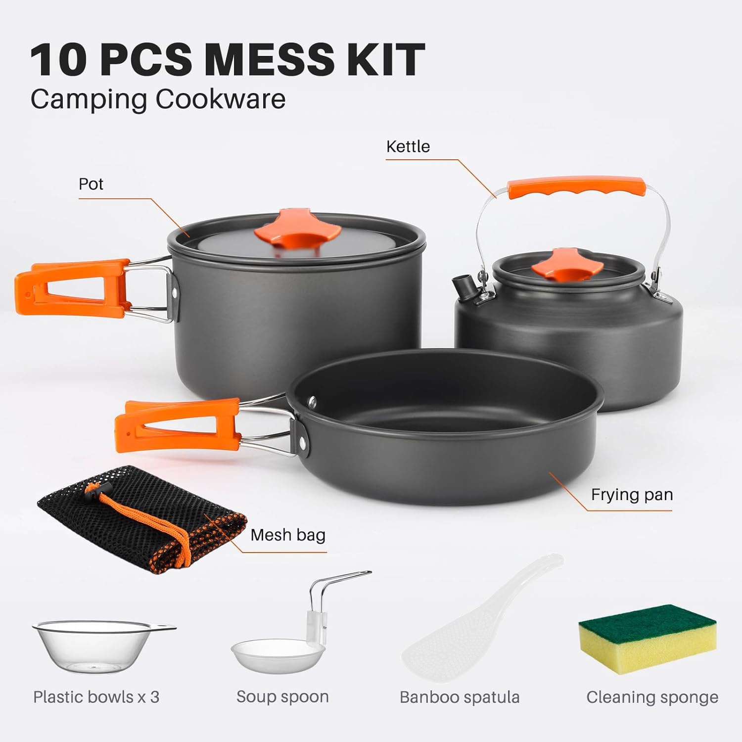 aa5c1428-6976-448b-99c7-bcf1b9198250.jpg Camping Cooking Set For 2-3 People - Image 1