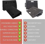 Vehicle Slope Ramp Universal Heavy Duty Rubber Kerb Ramps Car Bikes Threshold - Image 2