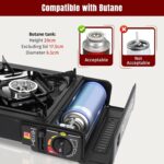 Outdoor Camping Butane Gas Stove Portable Single Burner Hob BBQ Picnic Cooker Excluding Gas Cylinders - Image 10