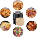 Air Fryer Paper Liners Square Disposable - 9in-23cm 100Pcs Air Fryer Parchment, Unbleached Perforated - Image 8