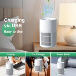Home Air Purifiers For Large Room Medical Grade HEPA Air Purifier Smoke Odor Pet - Image 5