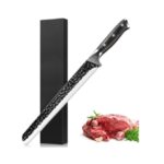 11-Inch High-Carbon Blacksmithing Slicing Knife - Effortless Meat Slicing, Brisket & BBQ Carving Master, Authentic Quality, Perfect Gift - Image 6