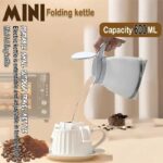 600ML Collapsible Travel Electric Water Kettle Folding Camping Caravan Silicone - Image 3