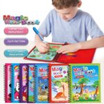 Magic Coloring Book with Water Pen - Image 2