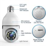 Speed-X Bulb Camera 1080P WiFi 360° Panoramic Security Camera - Image 3
