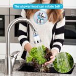 2-pack Water Filter Faucet, 360  Rotatable, Limescale Filter For Drinking Water, Suitable For Kitchen And Bathroom - Image 7