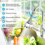 2-pack Water Filter Faucet, 360  Rotatable, Limescale Filter For Drinking Water, Suitable For Kitchen And Bathroom - Image 6