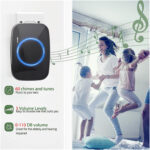 1000 ft Wireless Door Bells Waterproof Long Range Battery Home Cordless Doorbell - Image 6